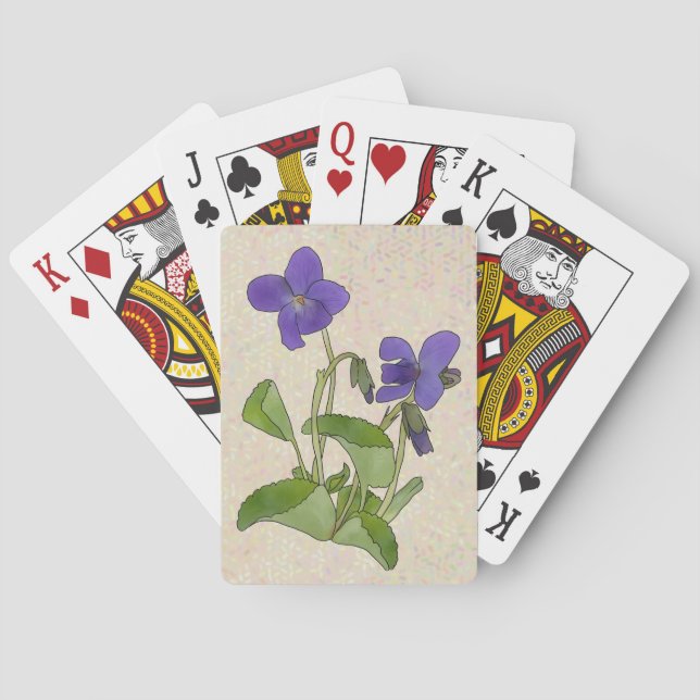 Baraja De Cartas Veilchen (Reverso)
