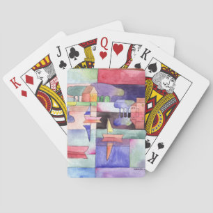 Baraja De Cartas VELA EN EL NAVEGADOR Pintando acuarela