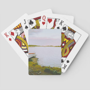 Baraja De Cartas Velada pacífica en el archipiélago sueco