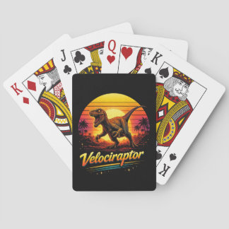 Baraja De Cartas Velociraptor