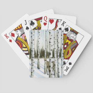 Baraja De Cartas Venado en la nieve