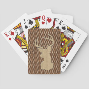 Baraja De Cartas Venado trofeo con anguilas