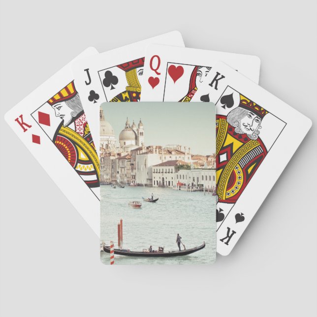 Baraja De Cartas Venecia, Italia | El Gran Canal (Reverso)
