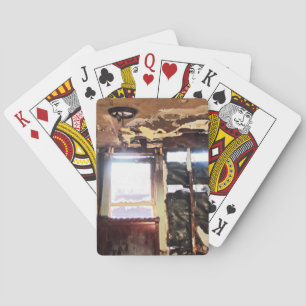 Baraja De Cartas Ventana de la pobreza