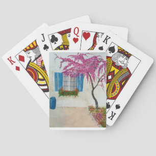 Baraja De Cartas Ventana griega