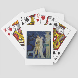 Baraja De Cartas Venus y Adonis (litho del color)