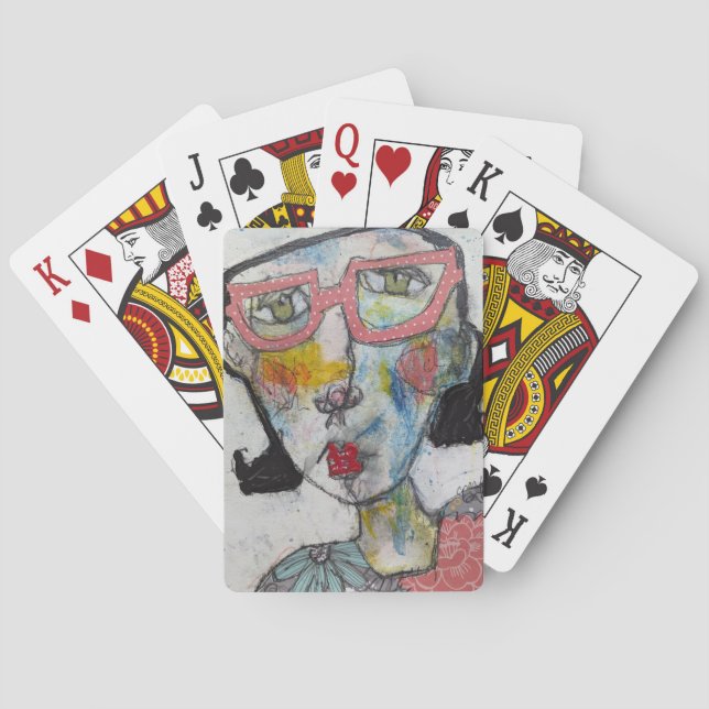 Baraja De Cartas Ver Mejor (Reverso)