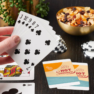 Baraja De Cartas Verano caliente