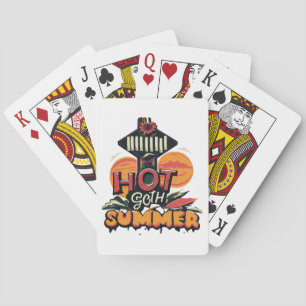 Baraja De Cartas Verano Caliente Gótico Chic 