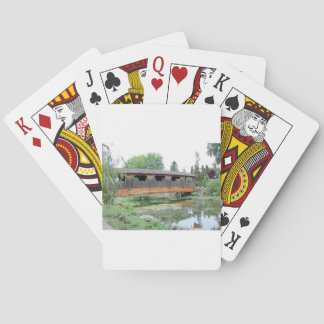 Baraja De Cartas Verano del puente cubierto
