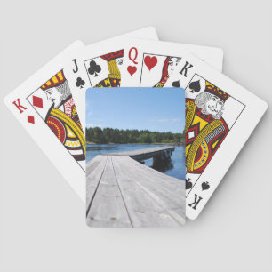 Baraja De Cartas Verano idílico en un fiordo solitario sueco