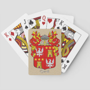 Baraja De Cartas Verdi Heraldic Shield y Mantle