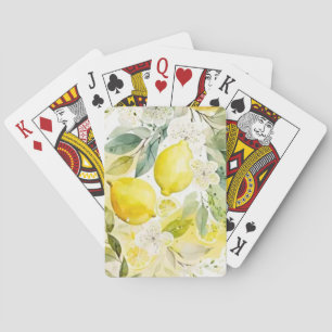 Baraja De Cartas Verdor de cítricos