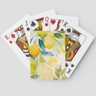 Baraja De Cartas Verdor de cítricos