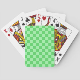 Baraja De Cartas Verificación verde