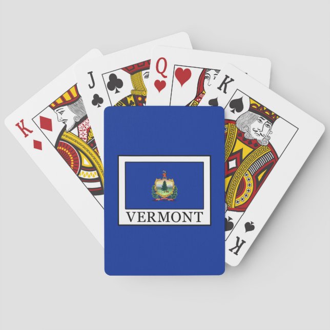 Baraja De Cartas Vermont (Reverso)