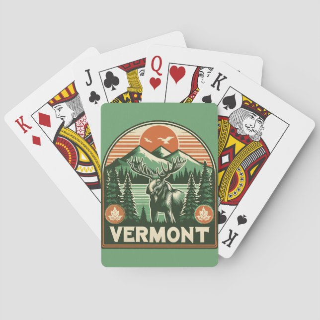 Baraja De Cartas Vermont (Reverso)