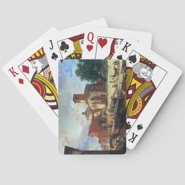Baraja De Cartas Via Fatabene Fratelli, Milán, 1830 (Reverso)