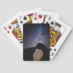Baraja De Cartas Vía láctea de noche, California