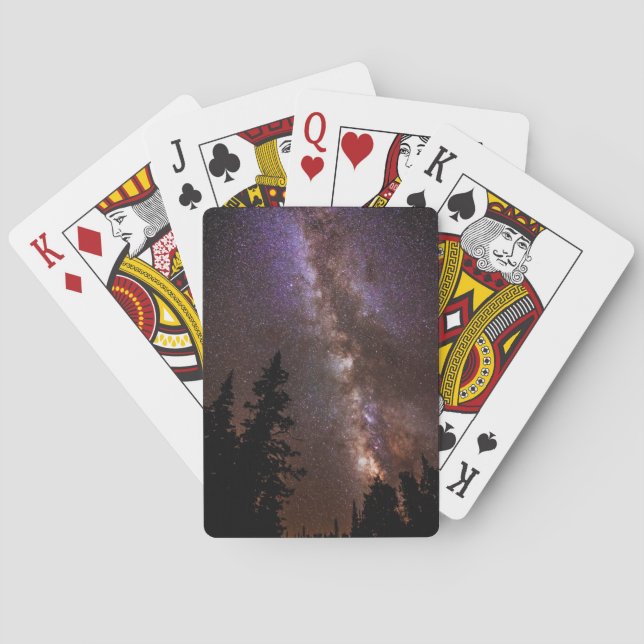 Baraja De Cartas Vía Láctea | Monumento Nacional Cedar Breaks Utah (Reverso)