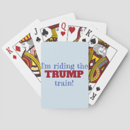 Baraja De Cartas ¡Viajando en el tren de TRUMP!