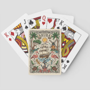 Baraja De Cartas Viaje a Aruba