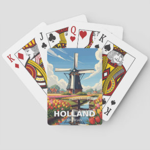 Baraja De Cartas Viaje a Holanda Michigan