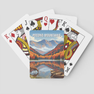 Baraja De Cartas Viaje a las Montañas Pocono de Pensilvania