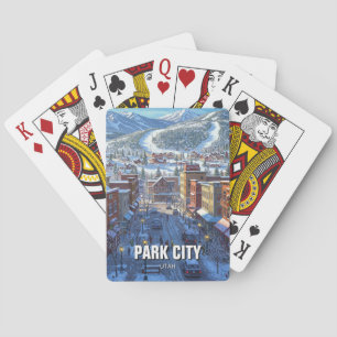 Baraja De Cartas Viaje a Park City Utah