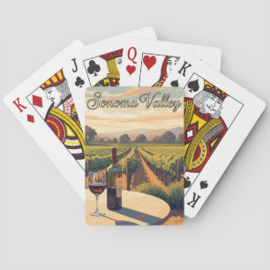Baraja De Cartas Viaje a Sonoma Valley California