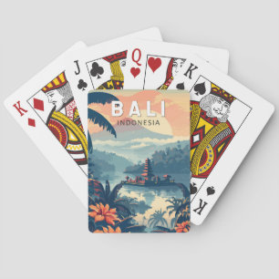 Baraja De Cartas Viaje de arte de Bali en Indonesia