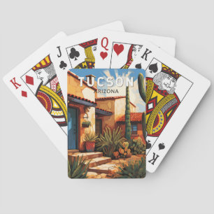 Baraja De Cartas Viaje de arte de Tucson Arizona