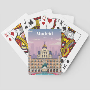 Baraja De Cartas Viaje De Arte Viajero A Madrid España