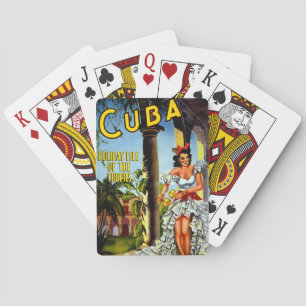 Baraja De Cartas Viaje de bailarina cubana
