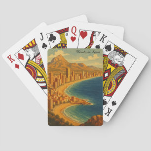 Baraja De Cartas Viaje de Benidorm Costa Blanca España