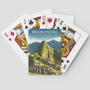 Baraja De Cartas Viaje de cosecha de Machu Picchu Perú