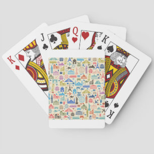 Baraja De Cartas viaje en el mundo