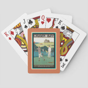 Baraja De Cartas Viaje vintage del Cruden Bay Golf Club