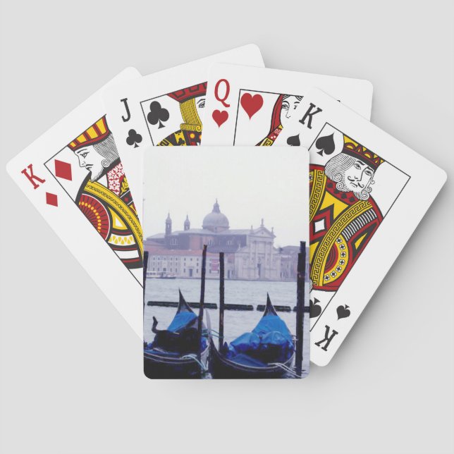 Baraja De Cartas Viajes a Venecia Italia (Reverso)