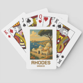 Baraja De Cartas Viajes Antiguos Rodas Grecia