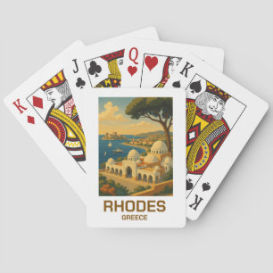 Baraja De Cartas Viajes Antiguos Rodas Grecia