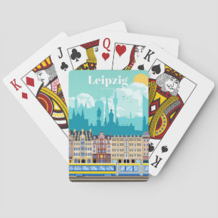 Baraja De Cartas Viajes De Arte De Viaje A Leipzig Alemania