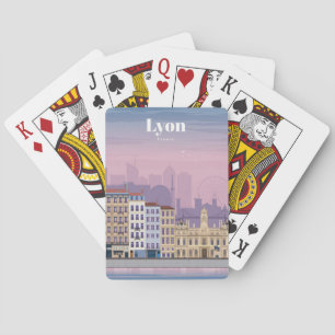 Baraja De Cartas Viajes De Arte De Viaje A Lyon France