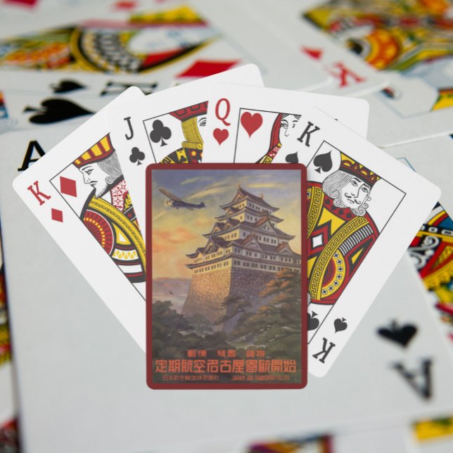 Baraja De Cartas Viajes de cosecha Japón, avión japonés Pagoda (Subido por el creador)