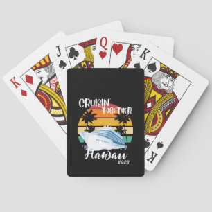 Baraja De Cartas Viajes del grupo de amigos de Caribbean Cruise 202