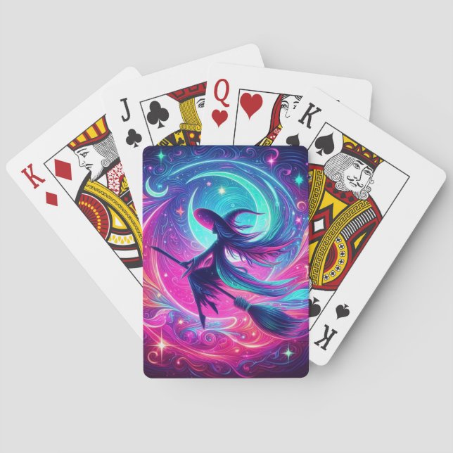 Baraja De Cartas Vibes de brujería (Reverso)