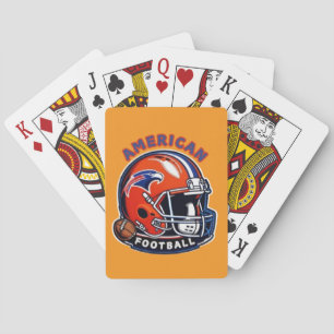 Baraja De Cartas Vibraciones de Día de Juego totalmente Americanas
