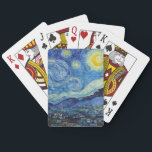 Baraja De Cartas Vicent Van Gogh Starry Night Vintage Bella Artes<br><div class="desc">Tarjeta de juego para Bella Artes Vicent Van Gogh Starry Night Vintage</div>