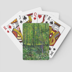 Baraja De Cartas Vicente Van Gogh Trees Y Subcrecimiento