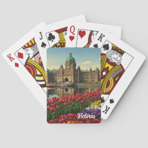 Baraja De Cartas Victoria Columbia Británica Canadá Viajes